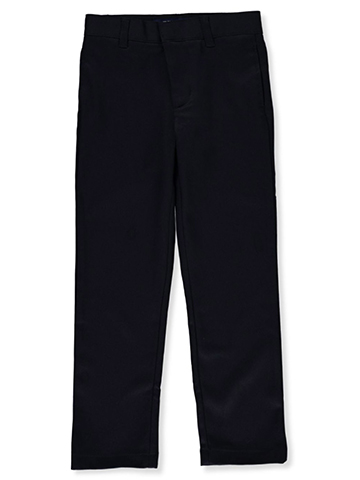 French Toast Boys' Flat Front Flannel Pants - CookiesKids.com