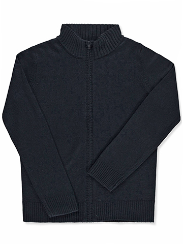 French Toast Boys' Mock Neck Zip Sweater - CookiesKids.com