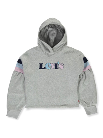 Levi's Girls' Cropped Hoodie Sweatshirt - CookiesKids.com