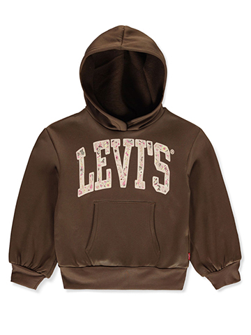 Levi's Girls' Floral Varsity Hoodie - CookiesKids.com