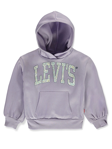 Levi's Girls' Floral Varsity Hoodie - CookiesKids.com