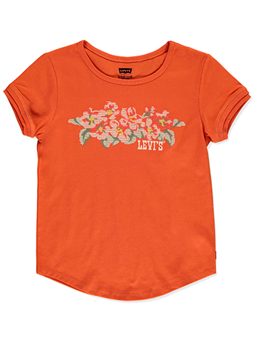 Levis' Girls' Floral T-Shirt - CookiesKids.com