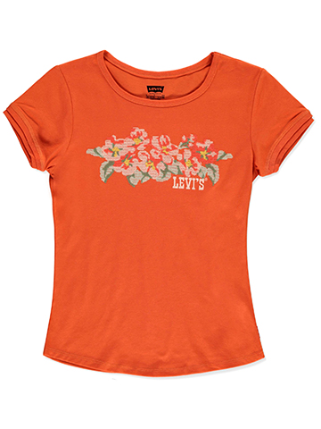 Levis' Girls' Floral T-Shirt - CookiesKids.com