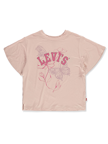 Levi's Girls' Flower T-Shirt - CookiesKids.com