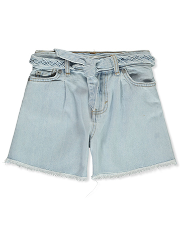 Levi's Girls' Braided Waist Shorts - CookiesKids.com