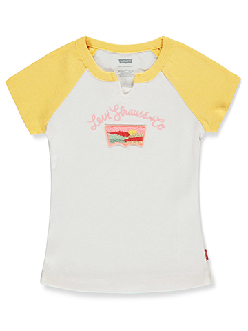 Levi's Girls' Horizon Raglan T-Shirt - CookiesKids.com