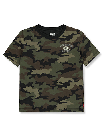 Levi's Girls' Camo T-Shirt - CookiesKids.com