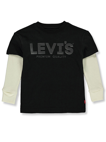 Levi's Boys' Long-Sleeved Composite T-Shirt - CookiesKids.com