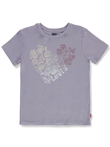 Levi's Girls' Hearts T-Shirt - CookiesKids.com
