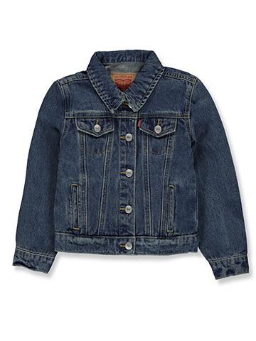 Levi's Girls' Denim Trucker Jacket - CookiesKids.com