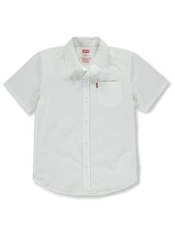 Levi's Boys' Woven Button-Up Shirt - CookiesKids.com