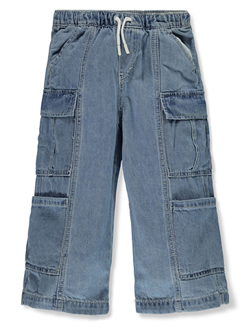 Levi's Girls' Wide Leg Denim Jeans - CookiesKids.com
