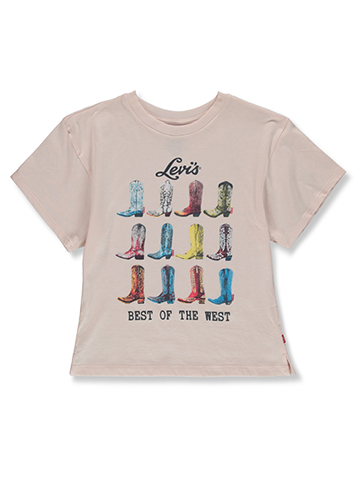 Levi's Girls' Boots T-Shirt - CookiesKids.com