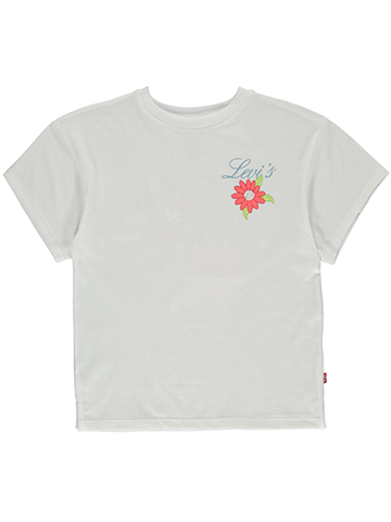 Levi's Girls' Floral Oversized T-Shirt - CookiesKids.com