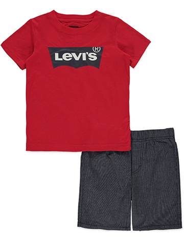 Levi's Boys' 2-Piece Shorts Set Outfit - CookiesKids.com