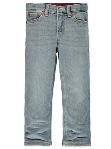 Boys' Levi's 514 Straight Fit Jeans With Elastic Wasitband - CookiesKids.com