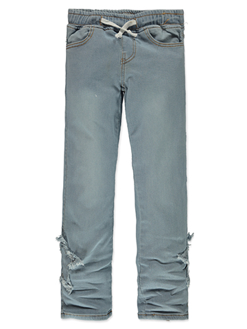 Celebrity Ace Girls' Drawstring Leg Stars Jeans - CookiesKids.com