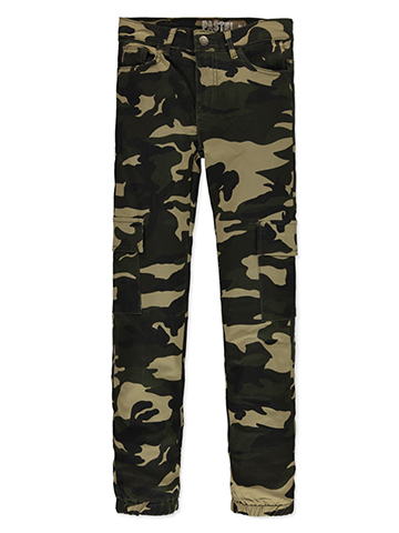 Pastel Girls' Hyperstretch Straight Leg Camo Cargo Pants - CookiesKids.com