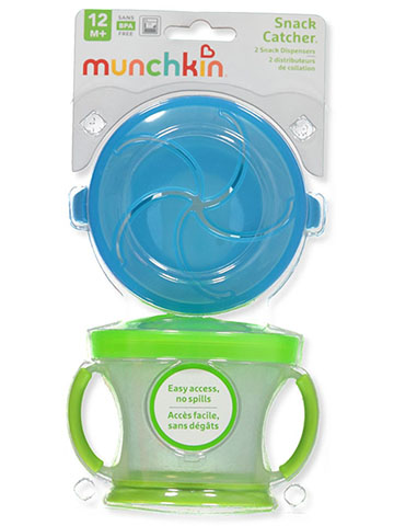 Munchkin Snack Catch 2-Pack Snack Dispenser - CookiesKids.com