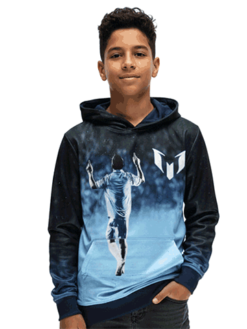 Messi Boys' Goal Sublimated Hoodie - CookiesKids.com