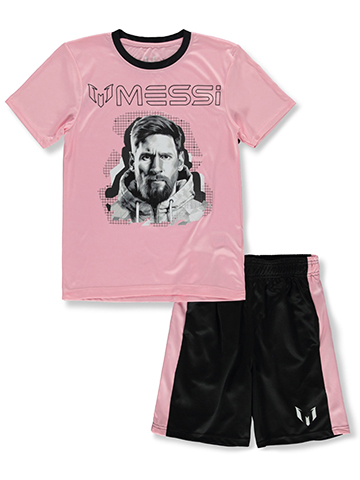 Messi Boys' 2-Piece Legend Shorts Set Outfit - CookiesKids.com