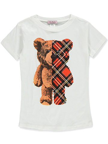 Miss Popular Girls' Teddy T-Shirt - CookiesKids.com