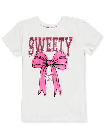 Popular Sports Girls' Sweet Bow T-Shirt - CookiesKids.com