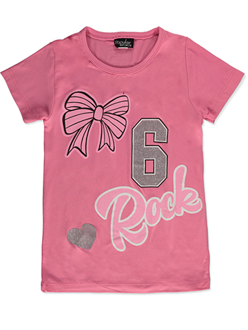 Popular Sports Girls' Rock T-Shirt - CookiesKids.com
