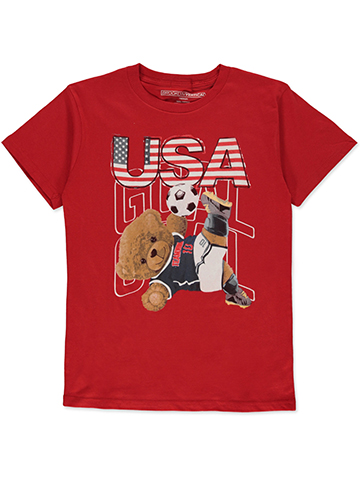 Brooklyn Vertical Boys' Team USA T-Shirt - CookiesKids.com