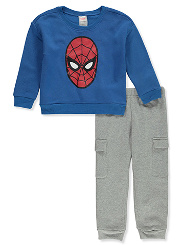 Spider-Man Boys' 2-Piece Joggers Set Outfit - CookiesKids.com
