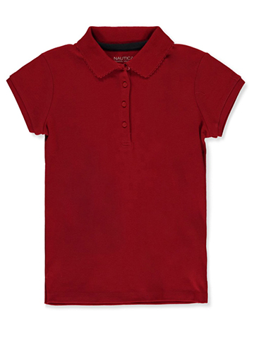 Nautica Girls' S/S Polo Shirt - CookiesKids.com