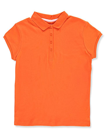 Nautica Big Girls' Knit Polo - CookiesKids.com