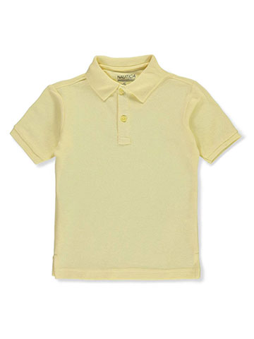 Nautica Boys’ School Uniform Pique Polo - CookiesKids.com