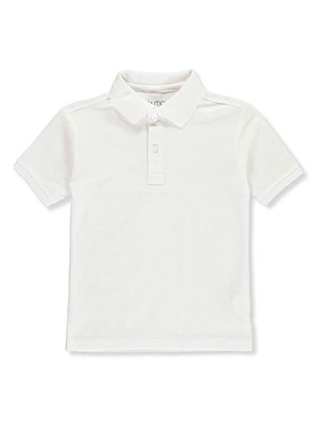 Nautica Boys’ School Uniform Pique Polo - CookiesKids.com