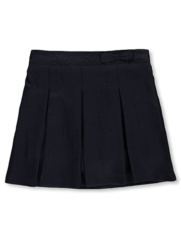 Nautica Girls’ School Uniform Glitter Bow Scooter Skirt - CookiesKids.com
