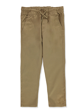 Nautica Boys’ Drawstring Twill Pants - CookiesKids.com