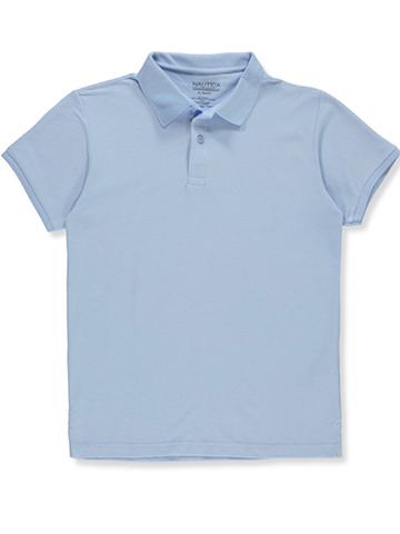 Nautica Men's Stretch Pique Polo Shirt - CookiesKids.com