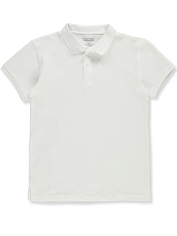 Nautica Men's Stretch Pique Polo Shirt - CookiesKids.com