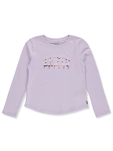 Nautica Girls' L/S Future T-Shirt - CookiesKids.com