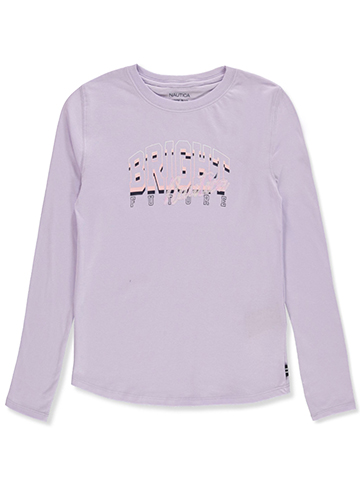 Nautica Girls' L/S Future T-Shirt - CookiesKids.com
