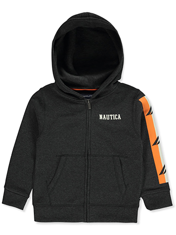 Nautica Boys' Striped Zipper Hoodie - CookiesKids.com