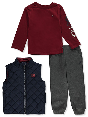 Nautica Boys' 2-Piece Joggers Set Outfit - CookiesKids.com