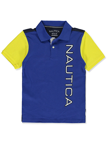 Nautica Boys' Pieced Polo Shirt - CookiesKids.com