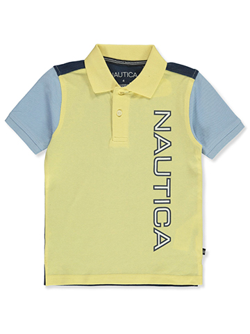 Nautica Boys' Pieced Polo Shirt - CookiesKids.com
