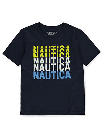 Nautica Boys' Stacked T-Shirt - CookiesKids.com