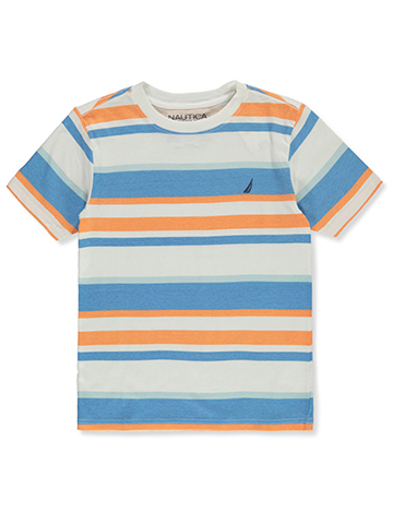 Nautica Boys' Stripe T-Shirt - CookiesKids.com