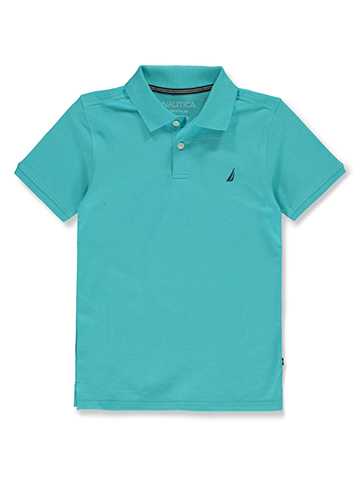 Nautica Boy's Anchor Polo Shirt - CookiesKids.com