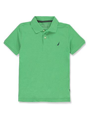Nautica Boy's Anchor Polo Shirt - CookiesKids.com