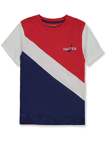 Nautica Boys' Colorblock T-Shirt - CookiesKids.com