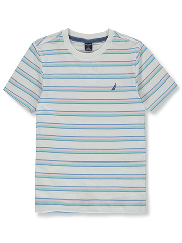 Nautica Boys' Striped T-Shirt - CookiesKids.com